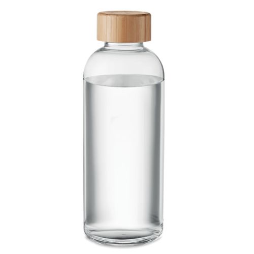 Bottle with bamboo lid - Image 1